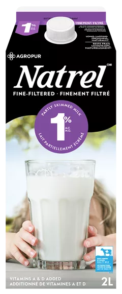 Natrel fine-Filtered Milk 1% 2L