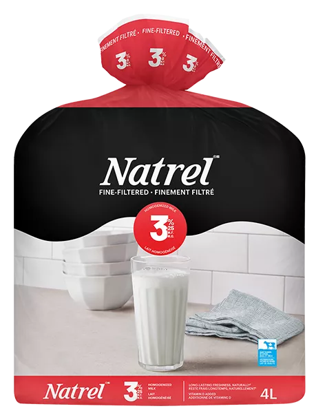 Natrel Lait Finement-Filtré 3.25% 4L
