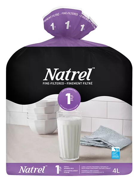 Lait finement filtré 1% 4L