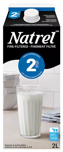 Natrel Lait Finement-Filtré 2% 2L