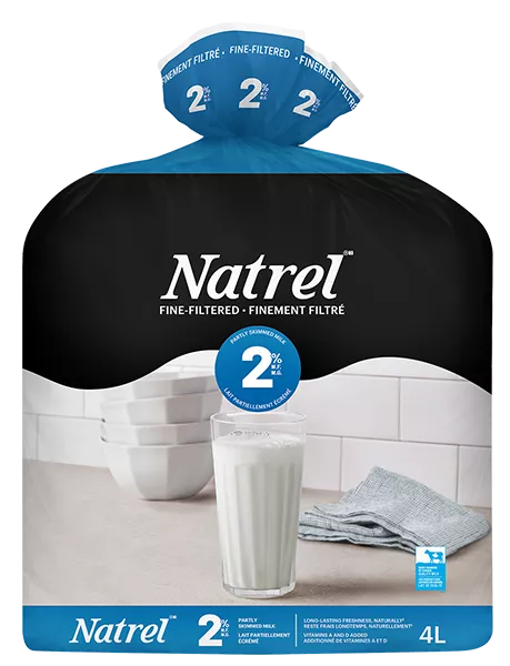 Natrel Lait Finement-Filtre 2% 4L