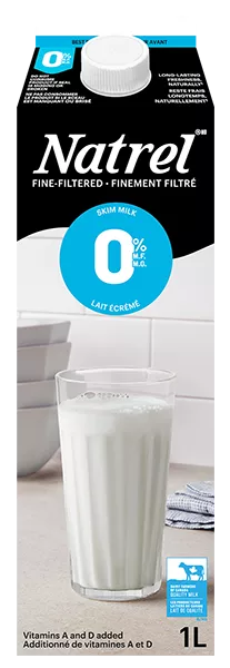 Lait Finement filtré écrémé 1L