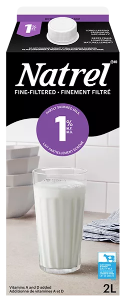 Natrel Lait finement-filtre 1% 2L