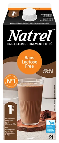 Natrel Sans Lactose au Chocolat 1% 2L