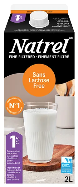 Natrel sans lactose 1% 2L