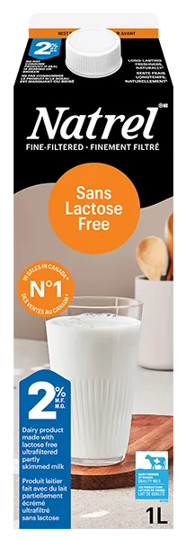 Natrel Sans Lactose 2% 1L