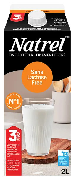 Natrel Sans Lactose 3.25% 2L