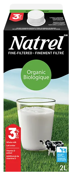 Lait Finement Filtré Biologique 3,8 % 2L