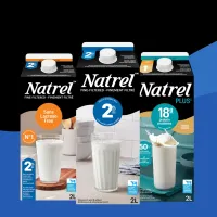Nouveaux emballages Natrel