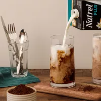 Natrel Plus Vanilla iced coffee